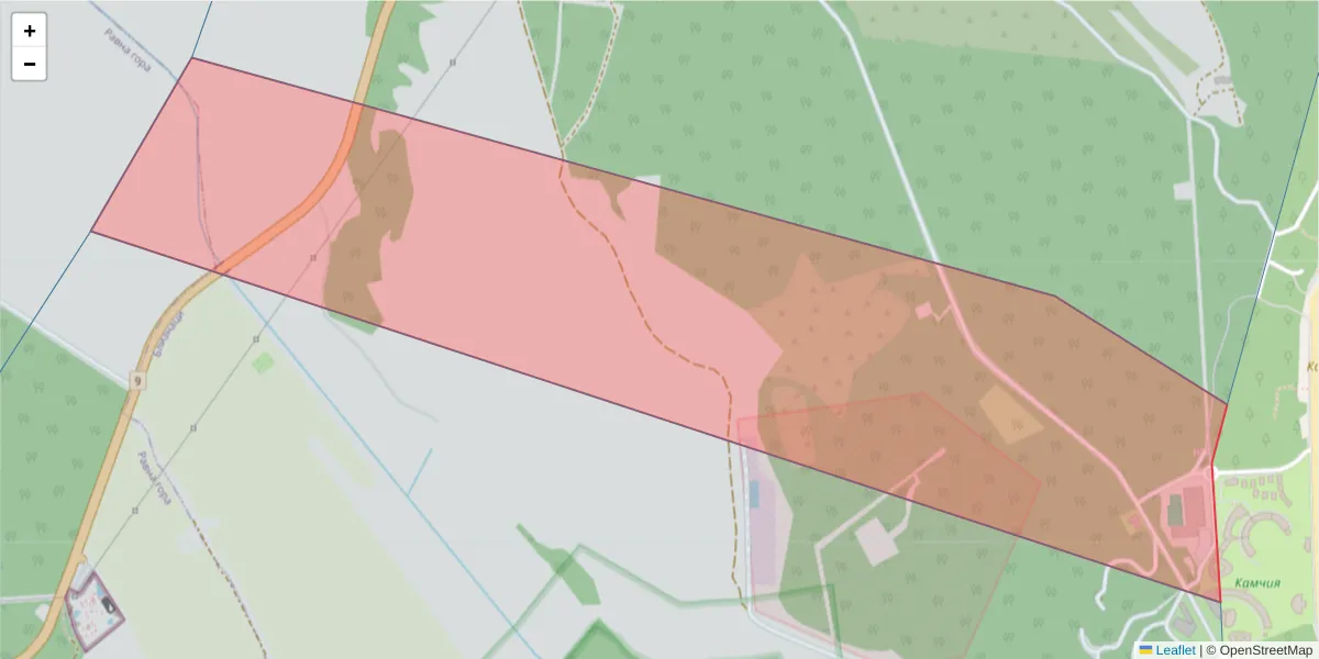 Карта на пощенски код  и съседните пощенски кодове в България